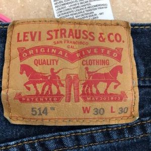 Levi jeans 514 30x30